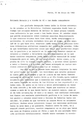 Comentarios por entrevista dada por el conjunto Inti Illimani a revista Bicicleta