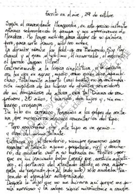 Comentarios de Desiderio Arenas por su llegada a Chile