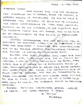 Ricardo Venegas sobre la posibilidad de incorporarse a Quilapayún 2