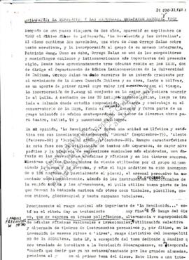 Análisis y crítica del disco “La revolución y las Estrellas” de Quilapayún por Alfonso Padilla