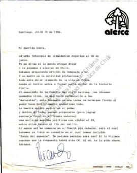 Ricardo García sobre represión en Chile