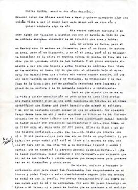 Comentarios de Jonás a Eduardo Carrasco sobre poesía