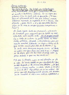 Carta personal de Fernando