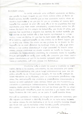 Comentarios de Jonás a Eduardo Carrasco sobre la vigencia de Quilapayún en Chile