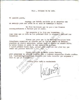 Ricardo García comentarios sobre gira por argentina