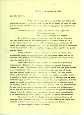 Comentarios de Eduardo Carrasco a Ernesto Ottone sobre idea para escribir juntos